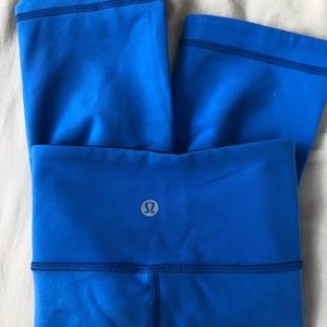 Lulu lemon reversible cropped leggings
